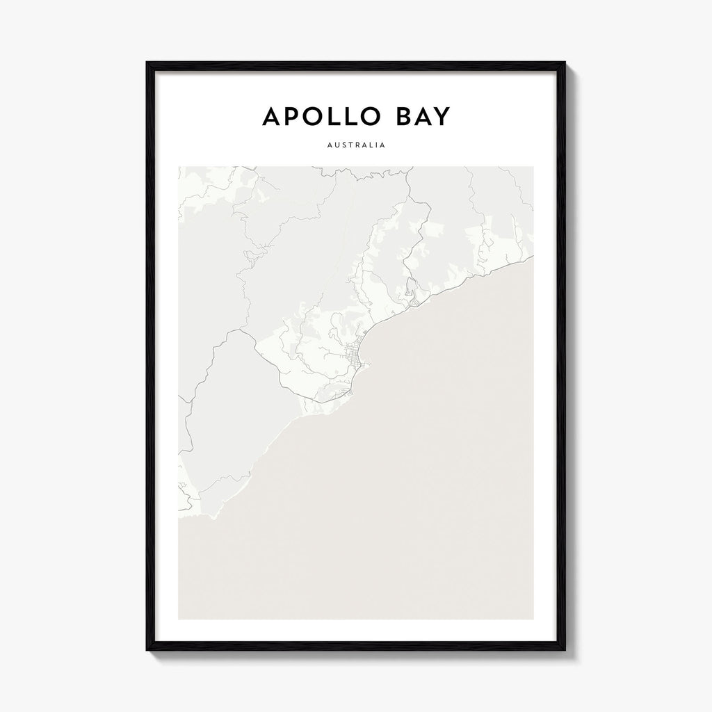 Apollo Bay Map Poster
