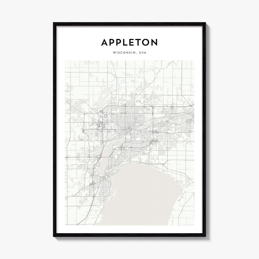 Appleton Map Poster