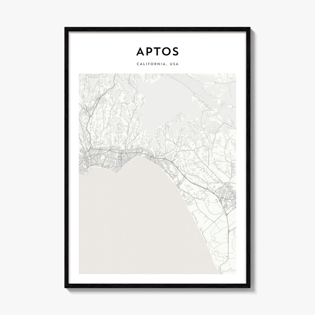 Aptos Map Poster