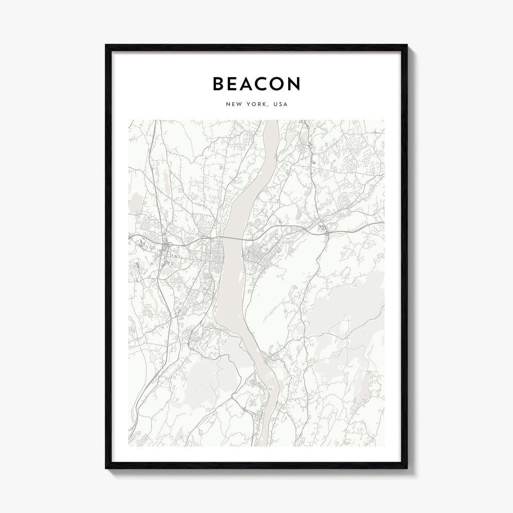 Beacon Map Poster