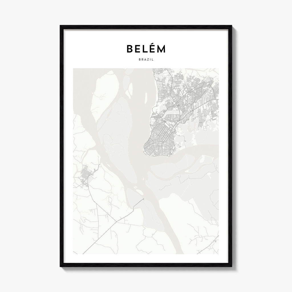 Belem Map Poster