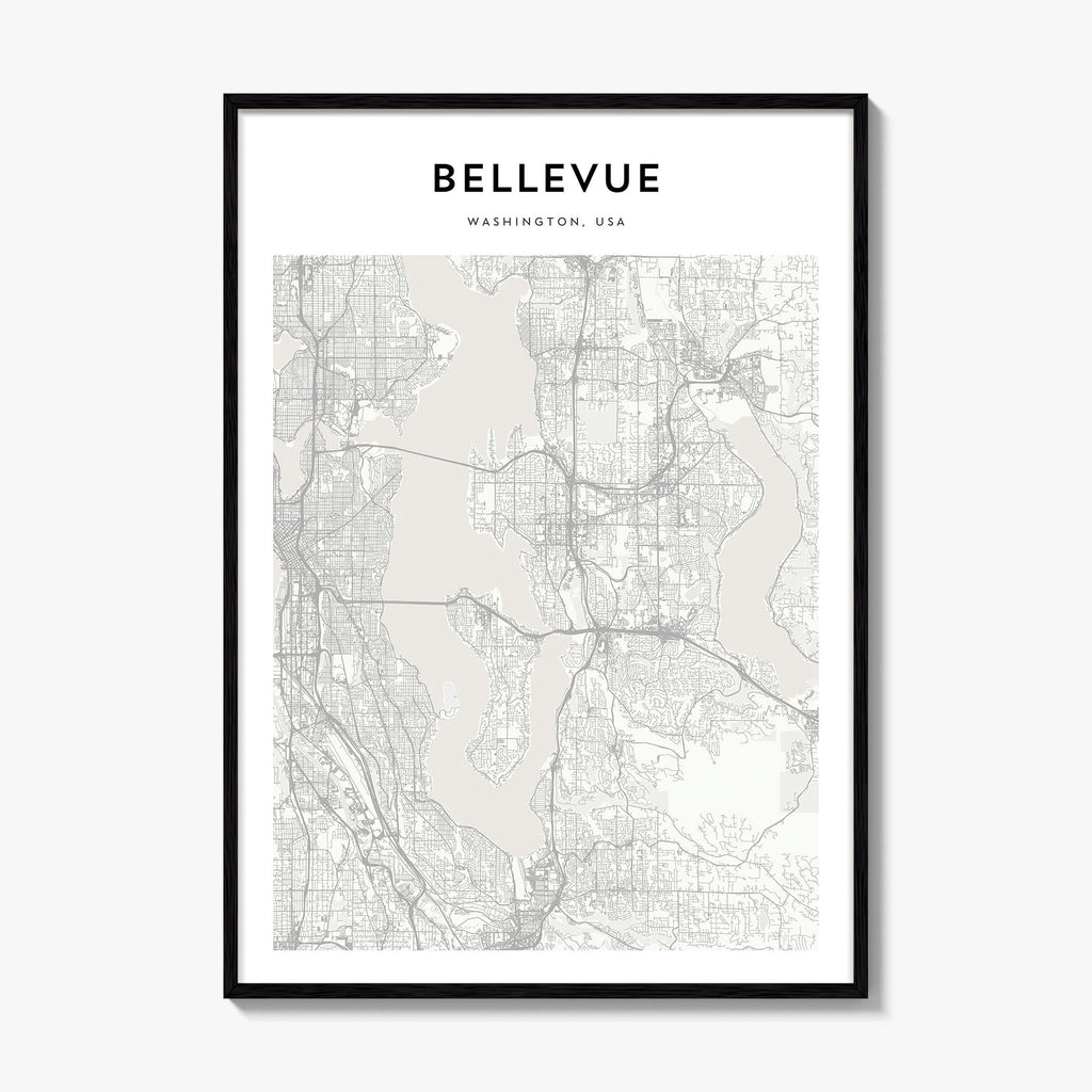 Bellevue Map Poster