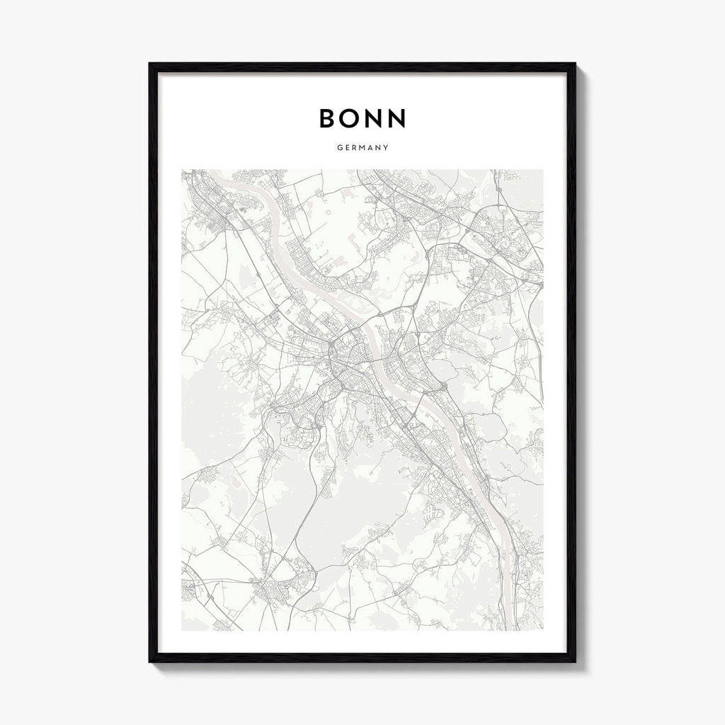 Bonn Map Poster