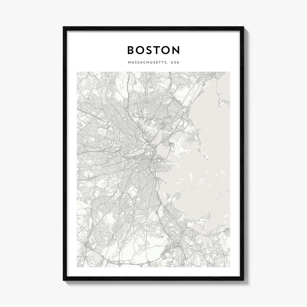 Boston Map Poster