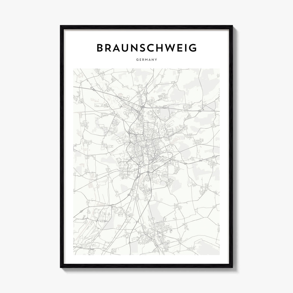 Braunschweig Map Poster