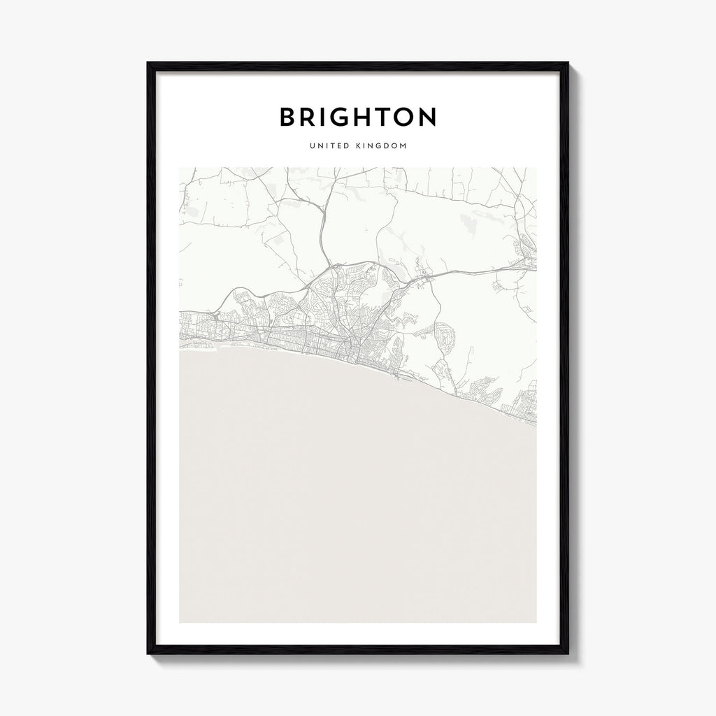 Brighton Map Poster