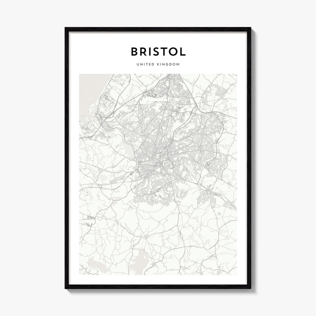 Bristol Map Poster