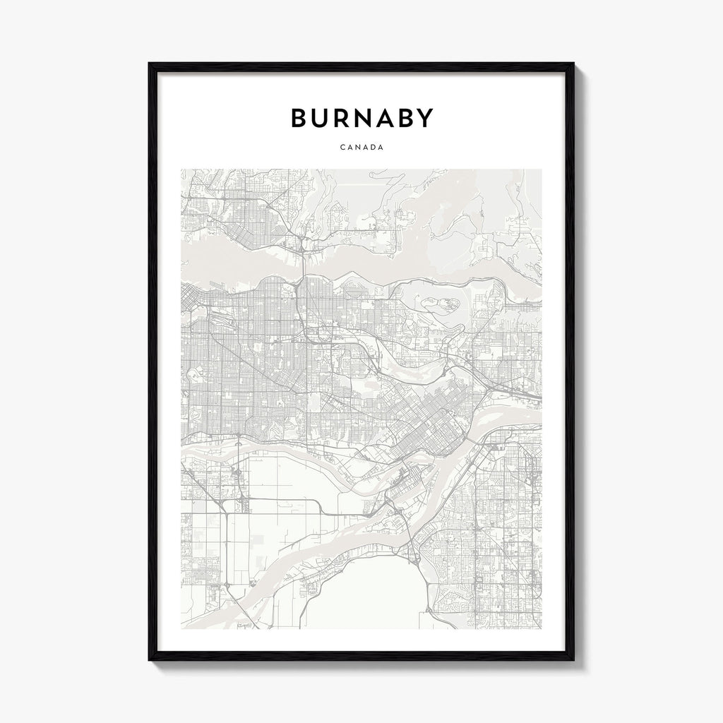 Burnaby Map Poster