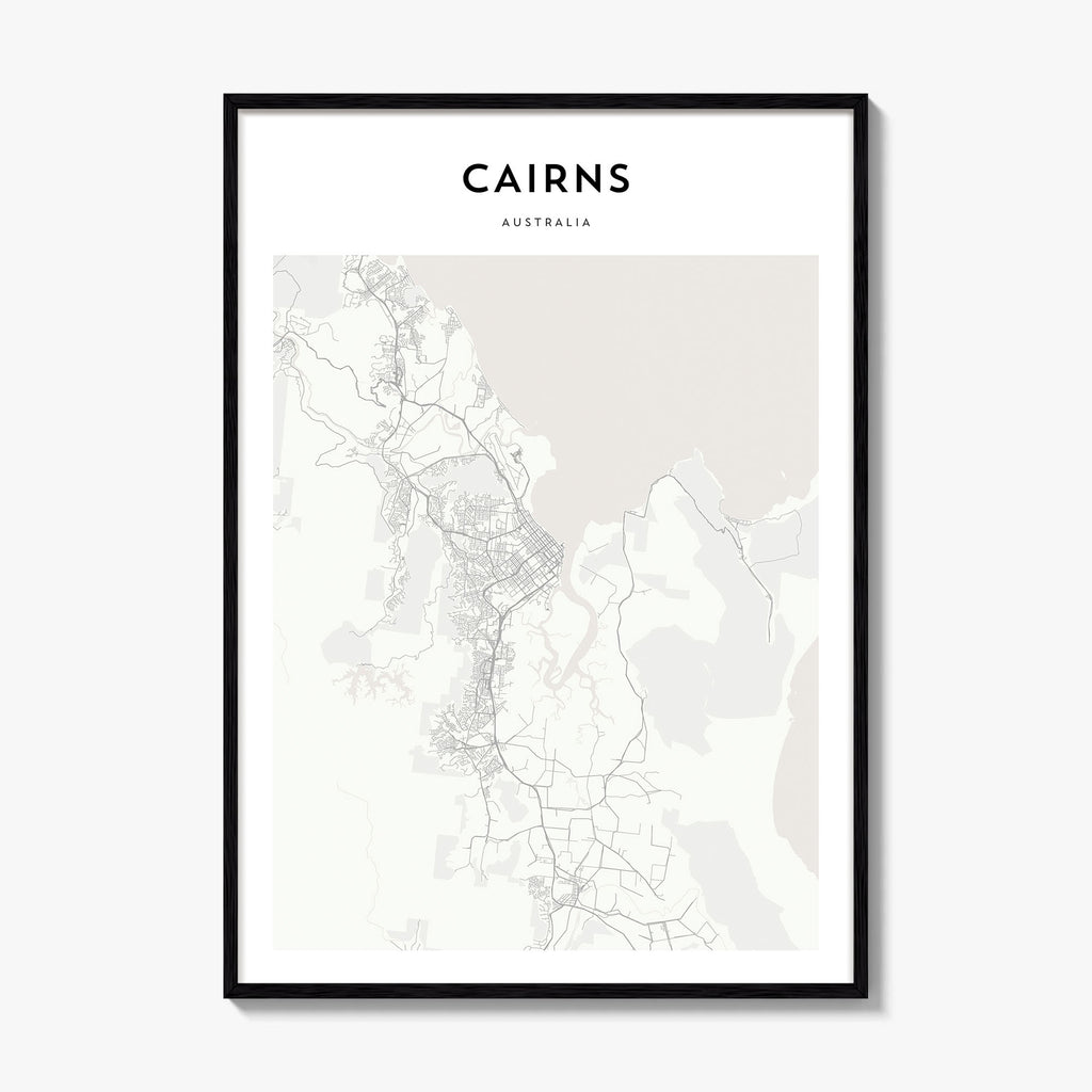 Cairns Map Poster