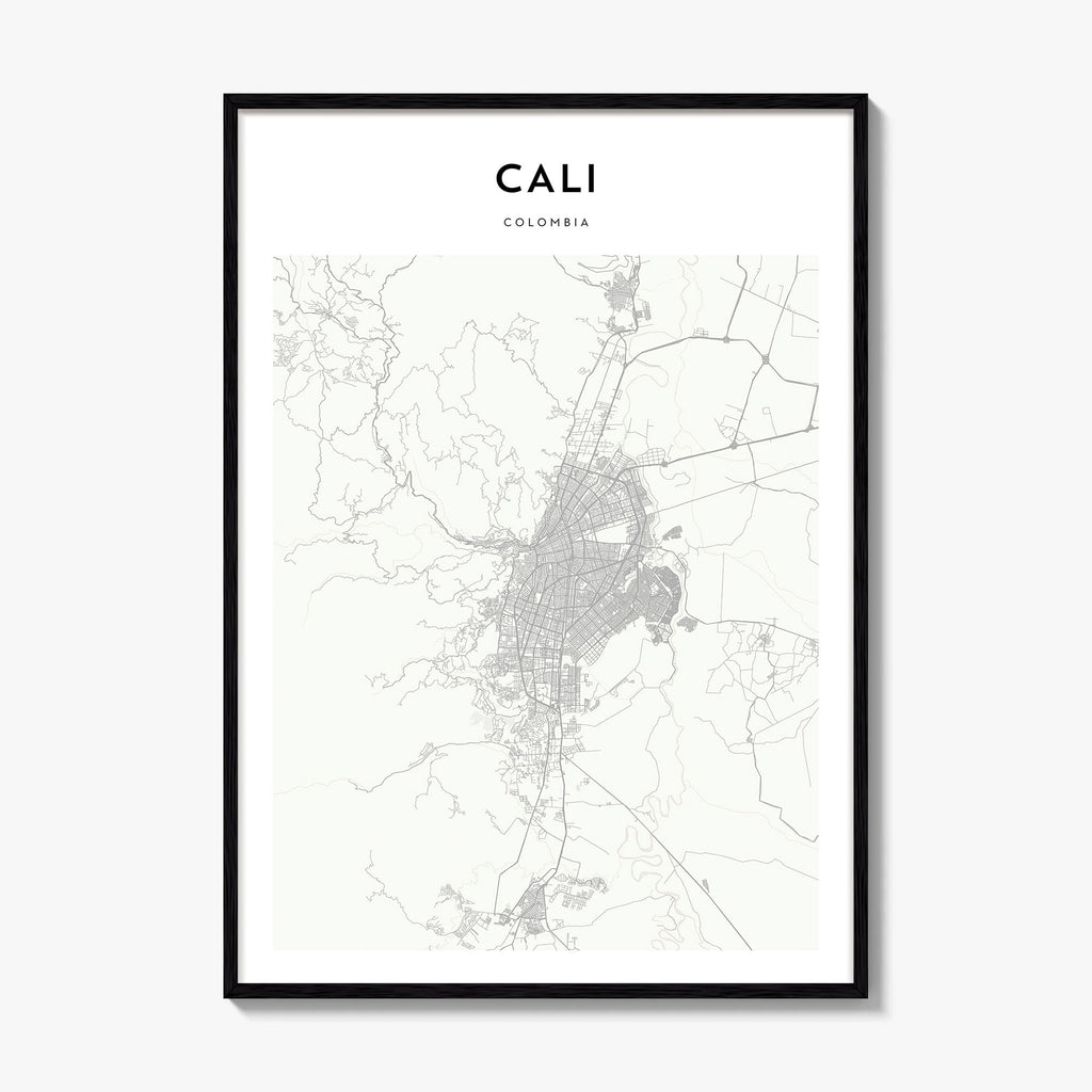 Cali Map Poster