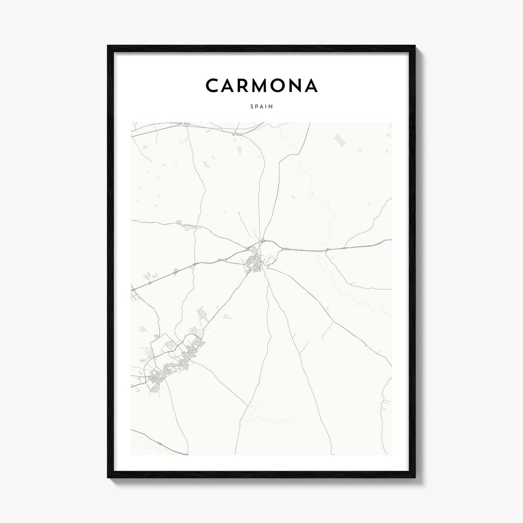 Carmona Map Poster