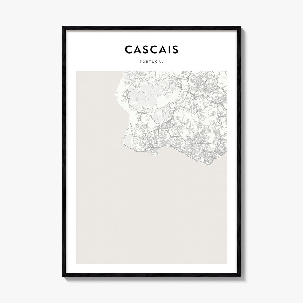 Cascais Map Poster