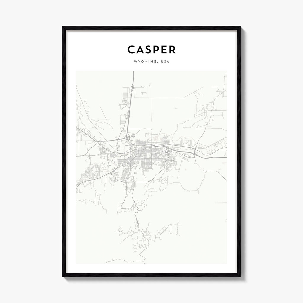 Casper Map Poster