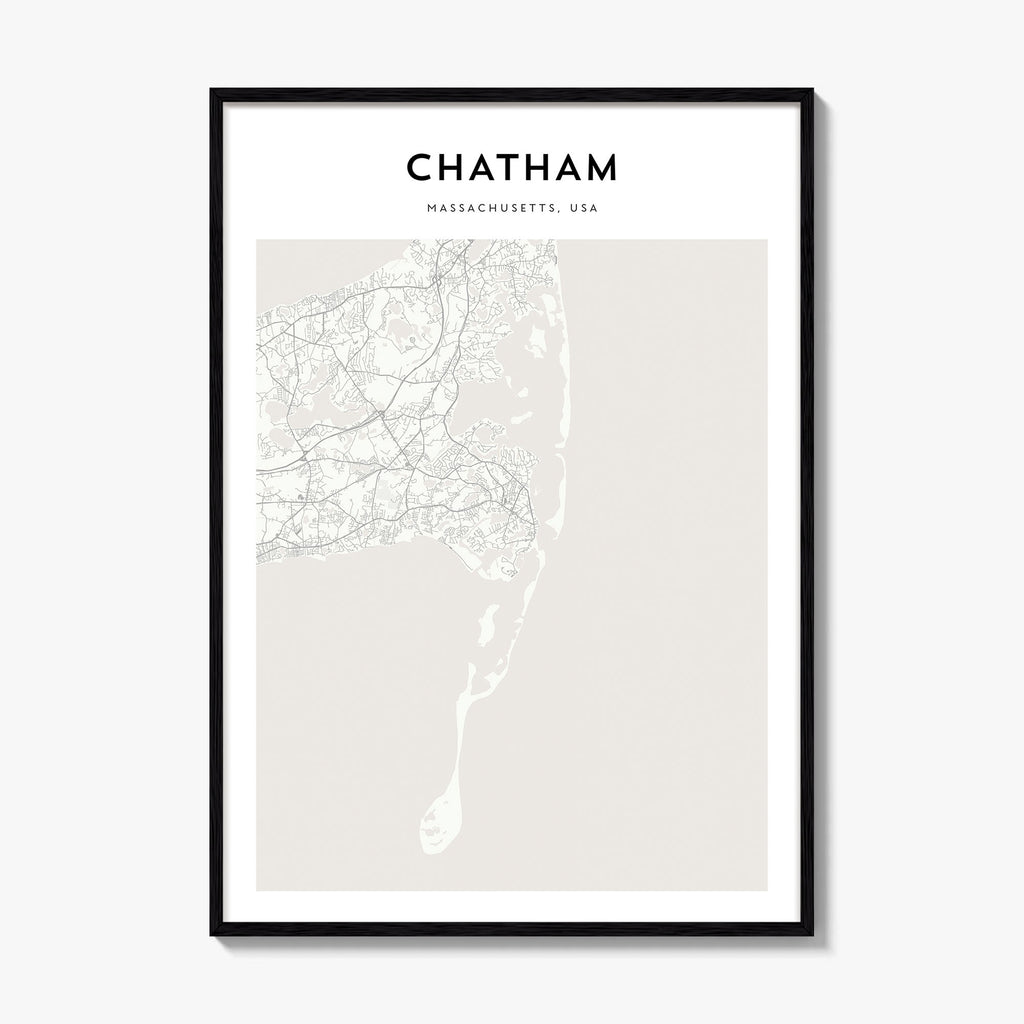 Chatham Map Poster