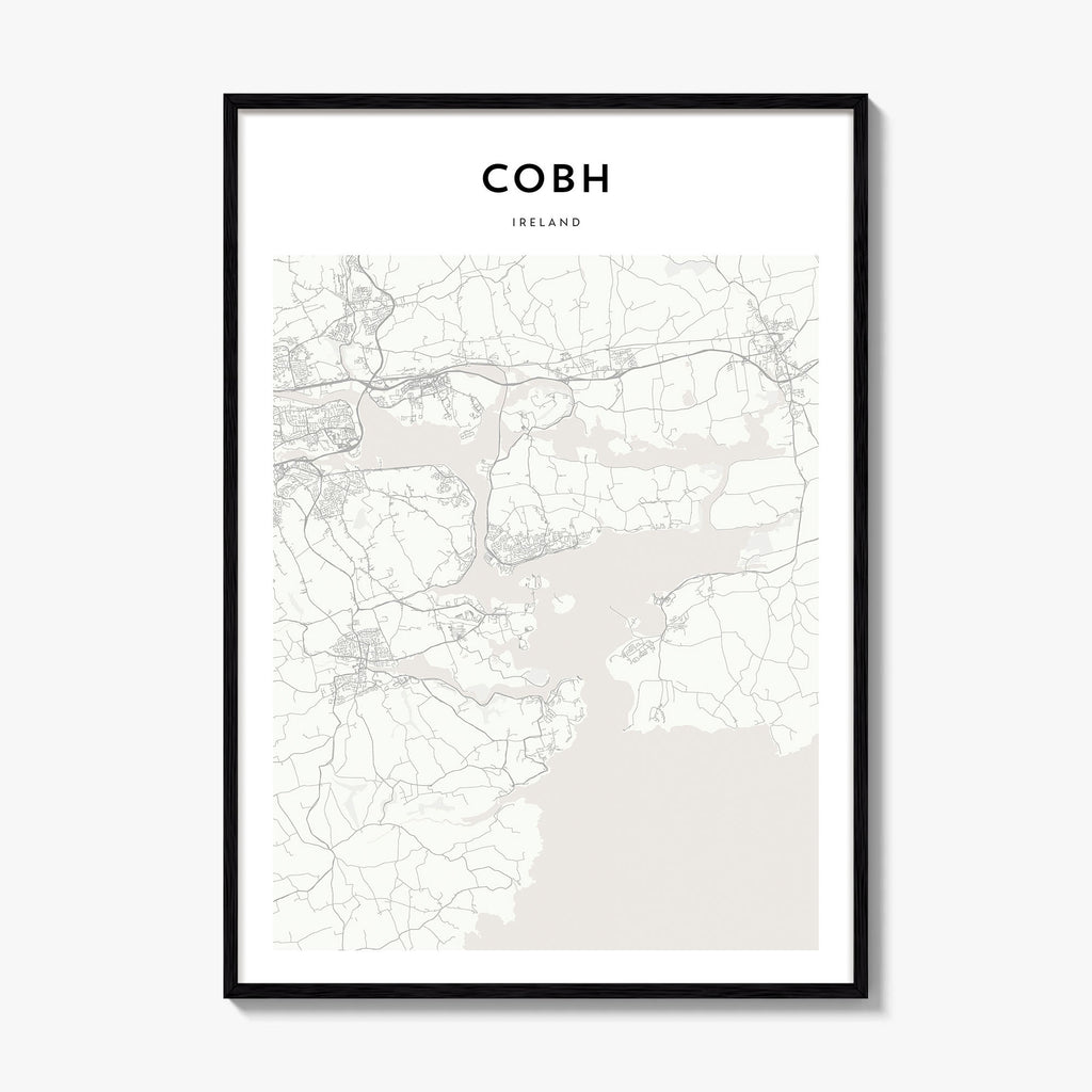 Cobh Map Poster
