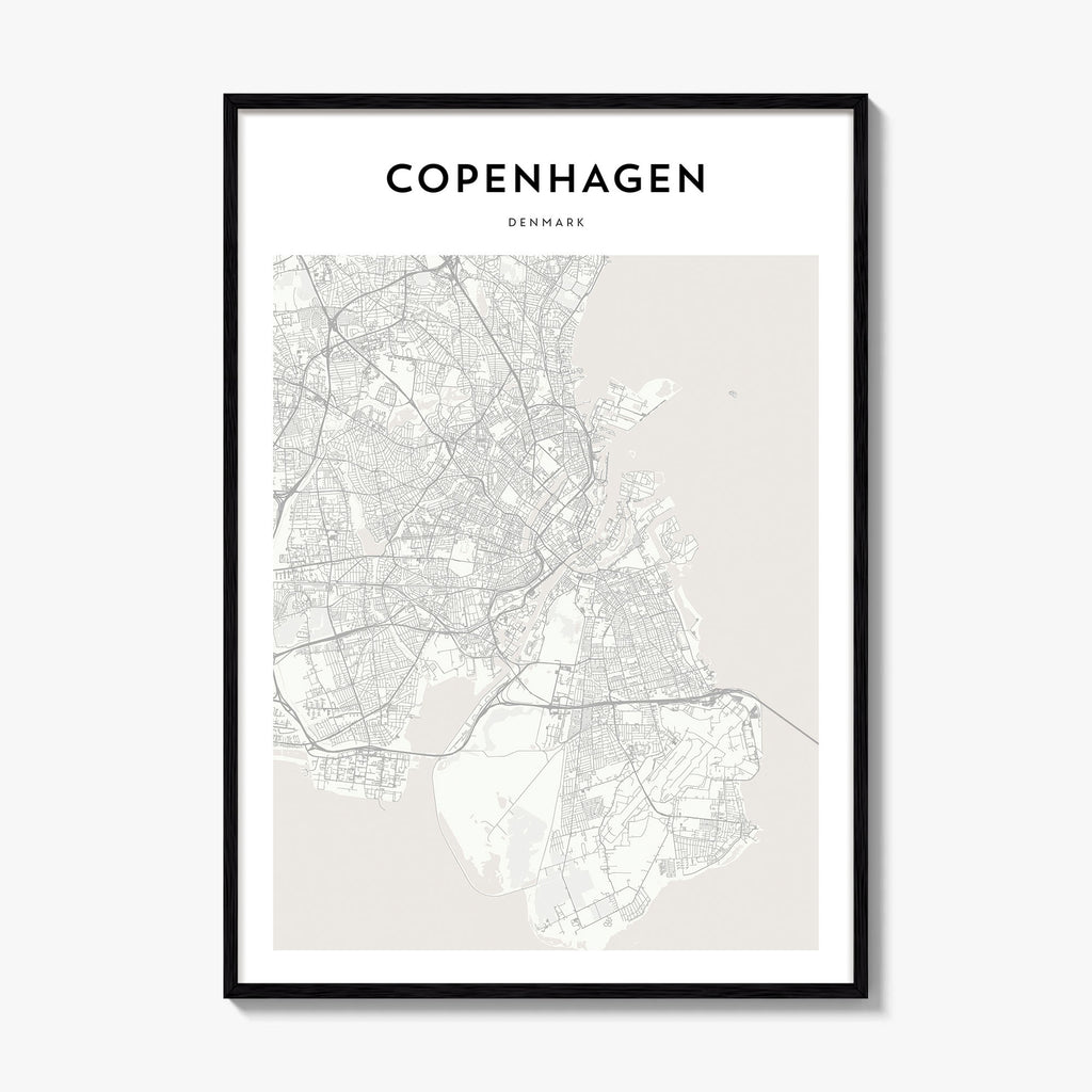 Copenhagen Map Poster