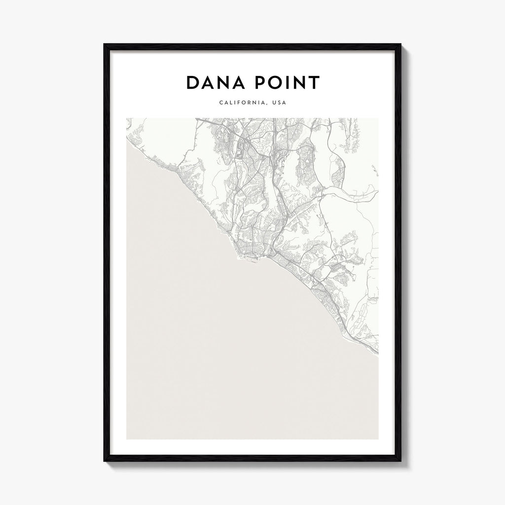 Dana Point Map Poster