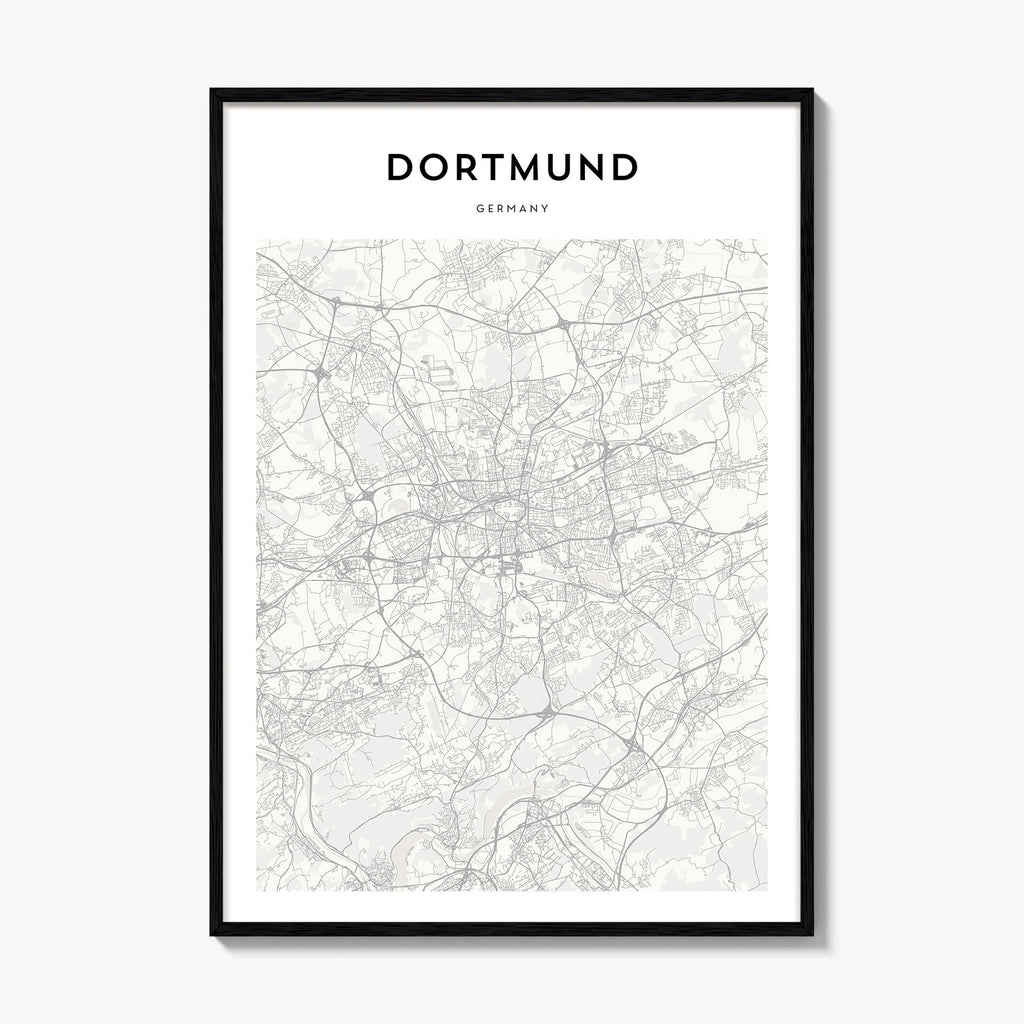 Dortmund Map Poster