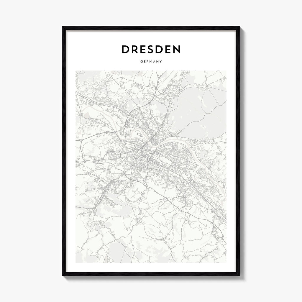 Dresden Map Poster