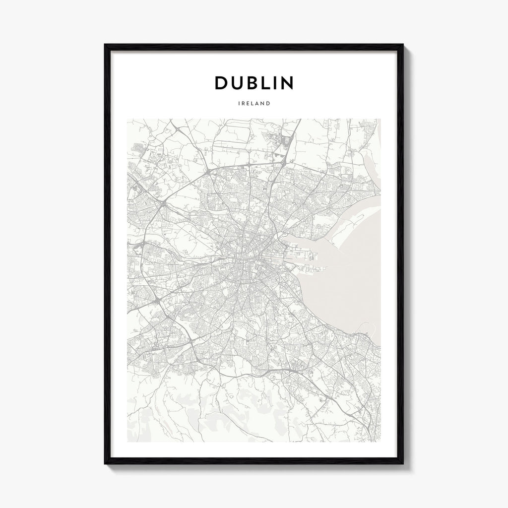 Dublin Map Poster
