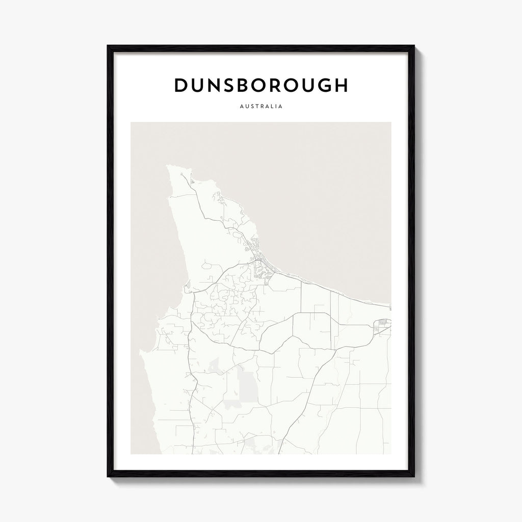 Dunsborough Map Poster