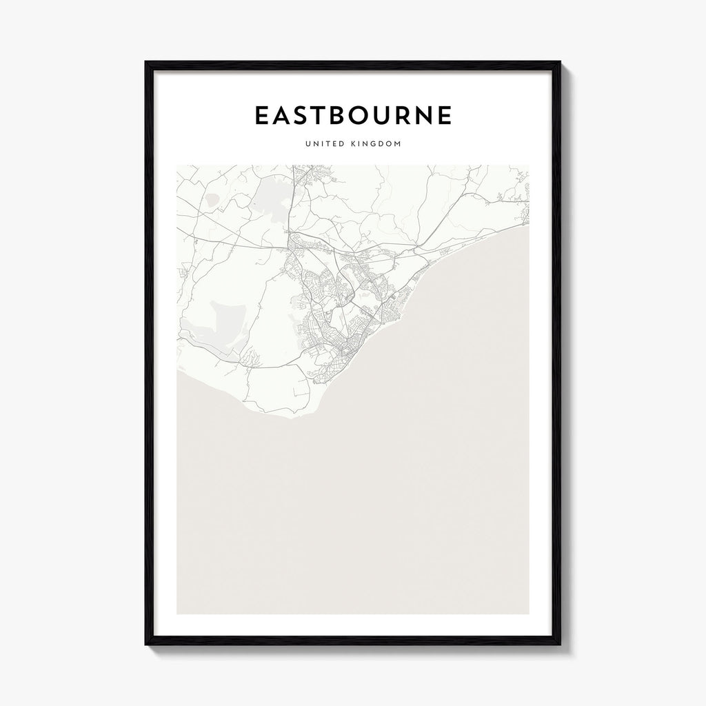 Eastbourne Map Poster