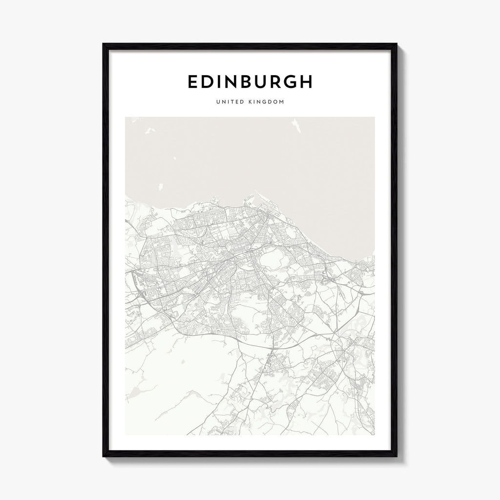 Edinburgh Map Poster