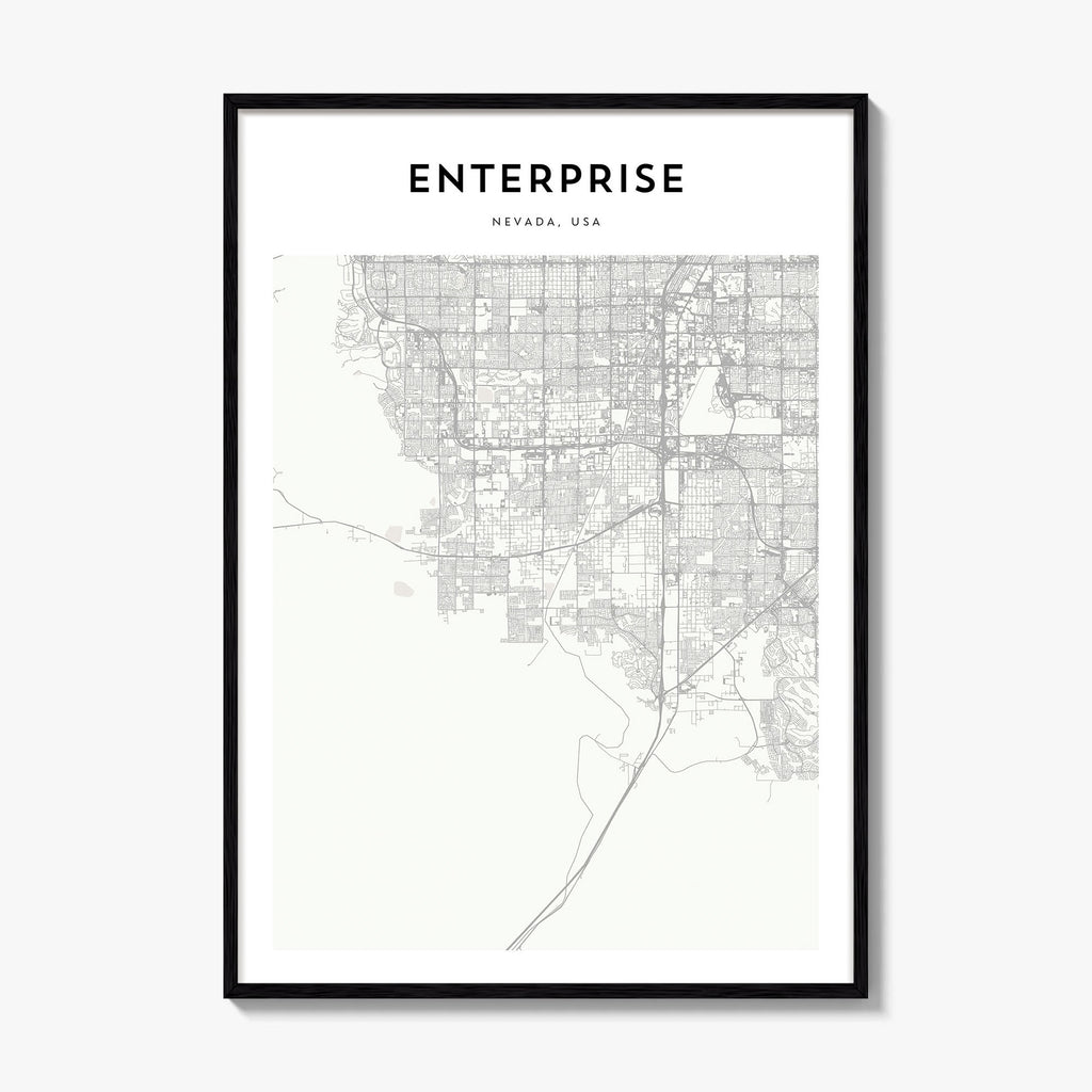 Enterprise Map Poster