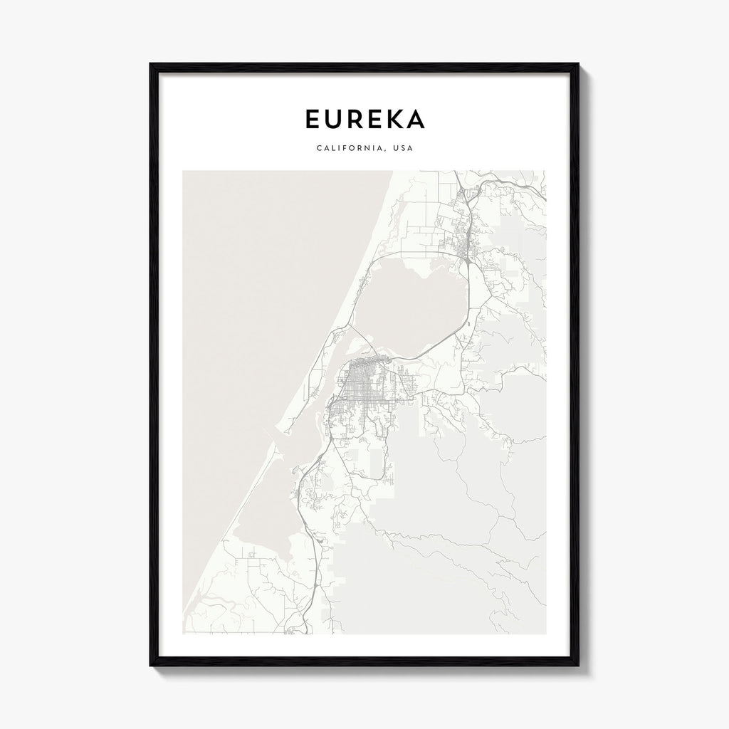 Eureka Map Poster