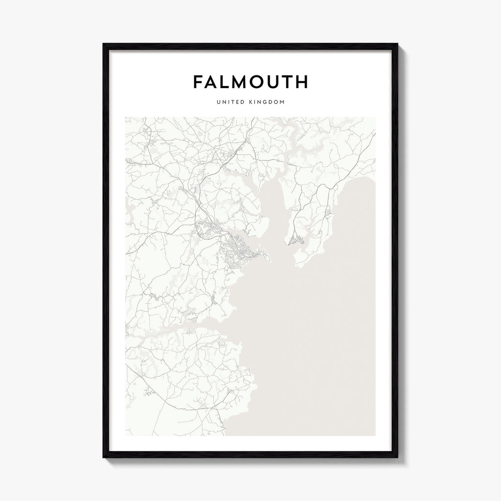 Falmouth Map Poster