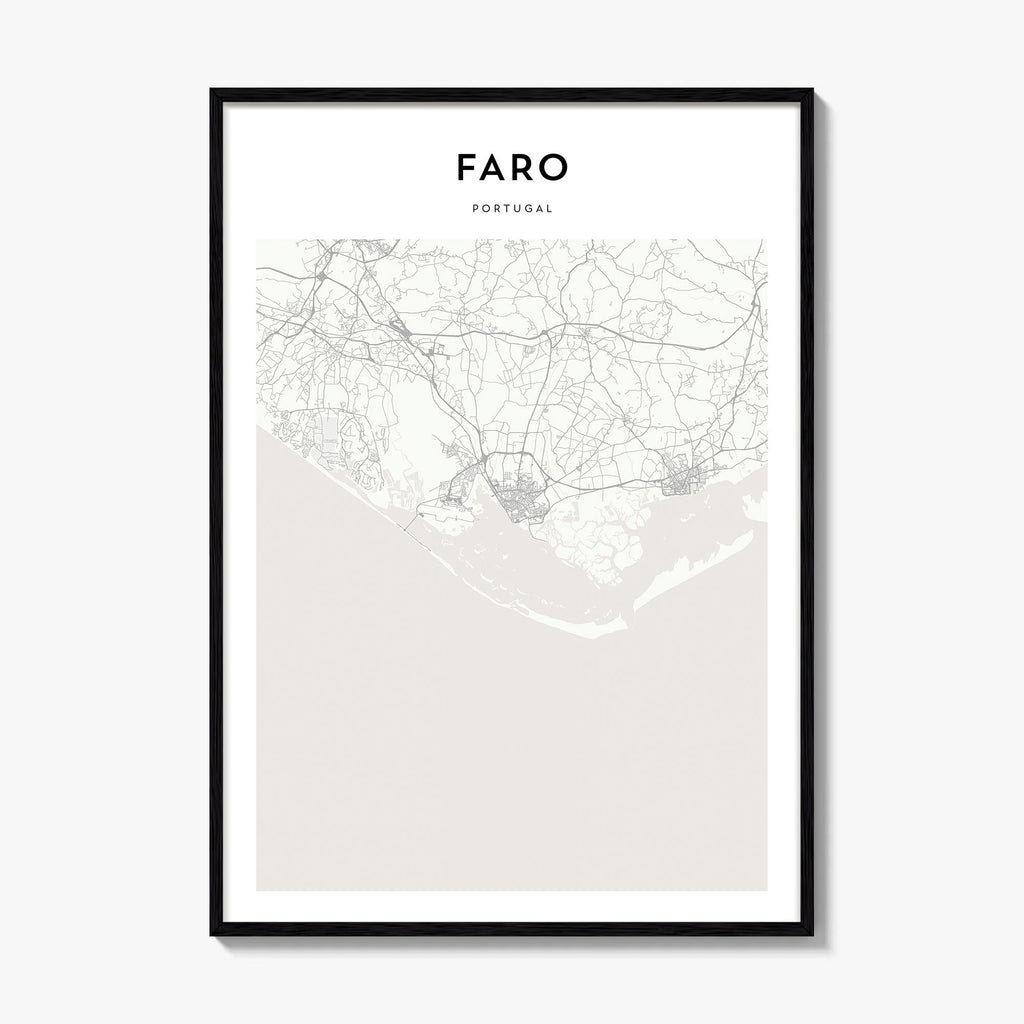 Faro Map Poster