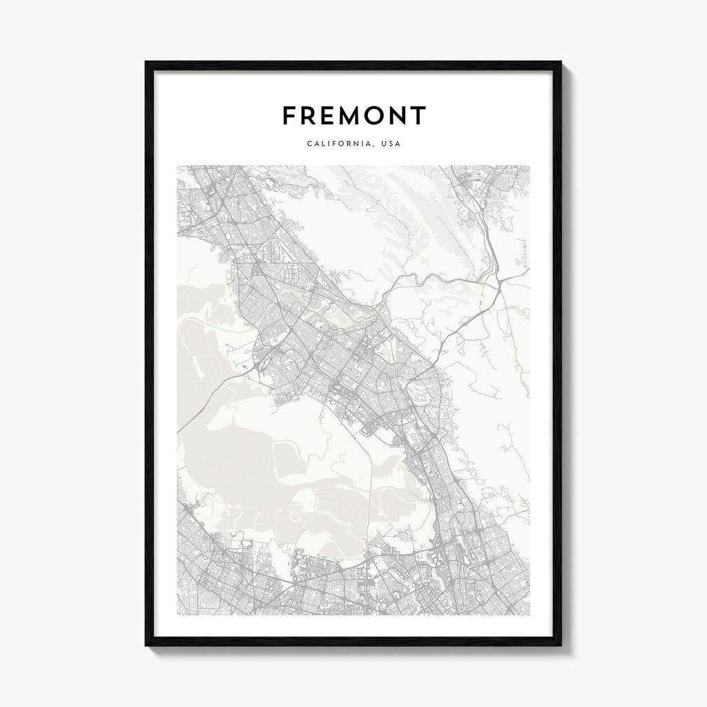 Fremont Map Poster