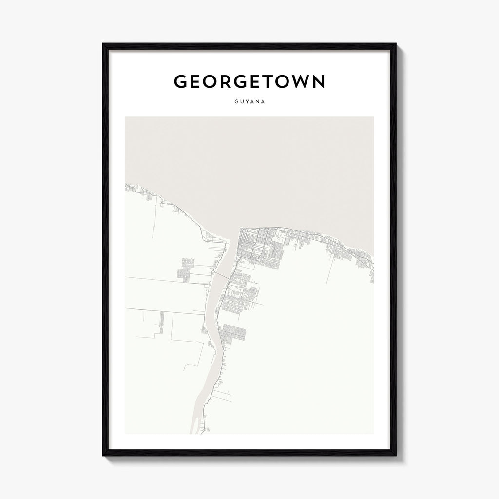 Georgetown Map Poster