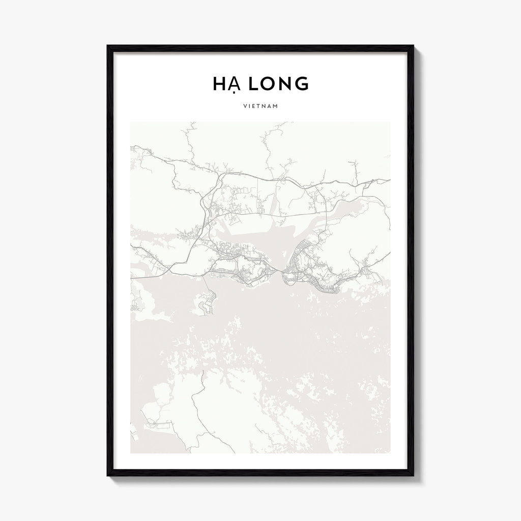 Ha Long Map Poster