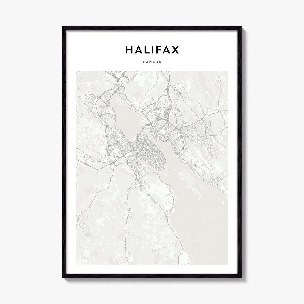 Halifax Map Poster