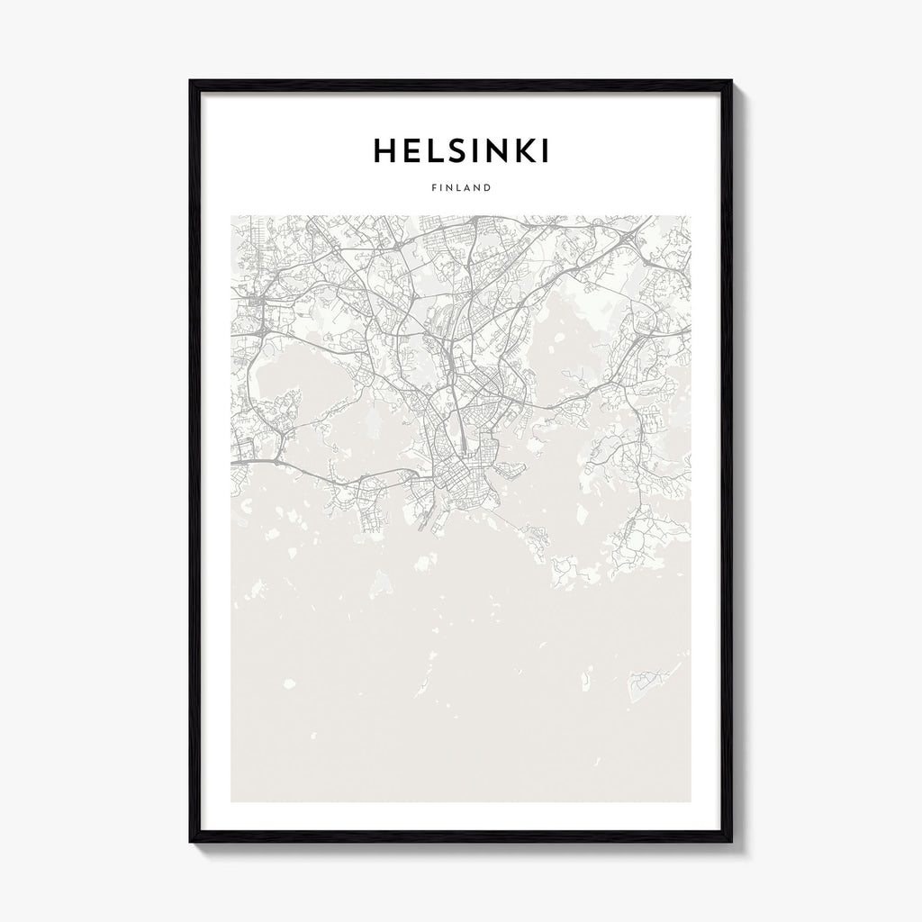 Helsinki Map Poster