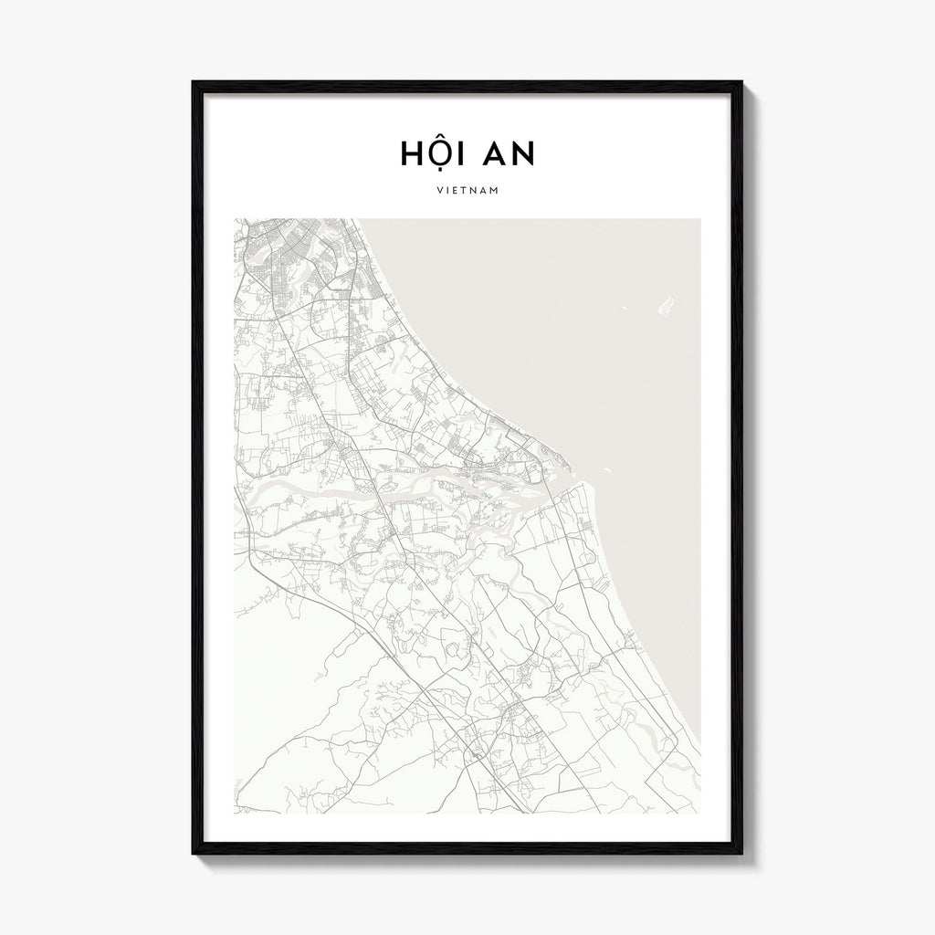 Hoi An Map Poster