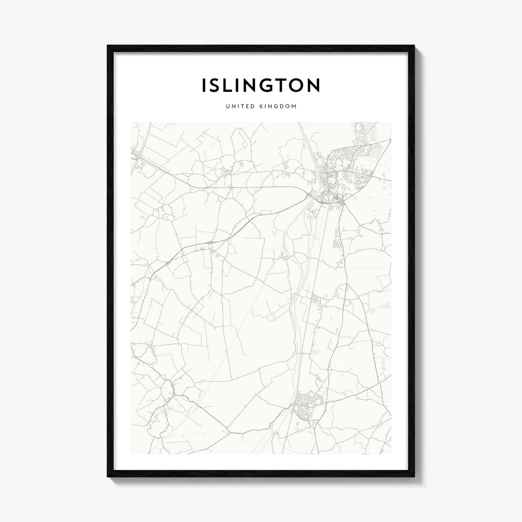 Islington Map Poster