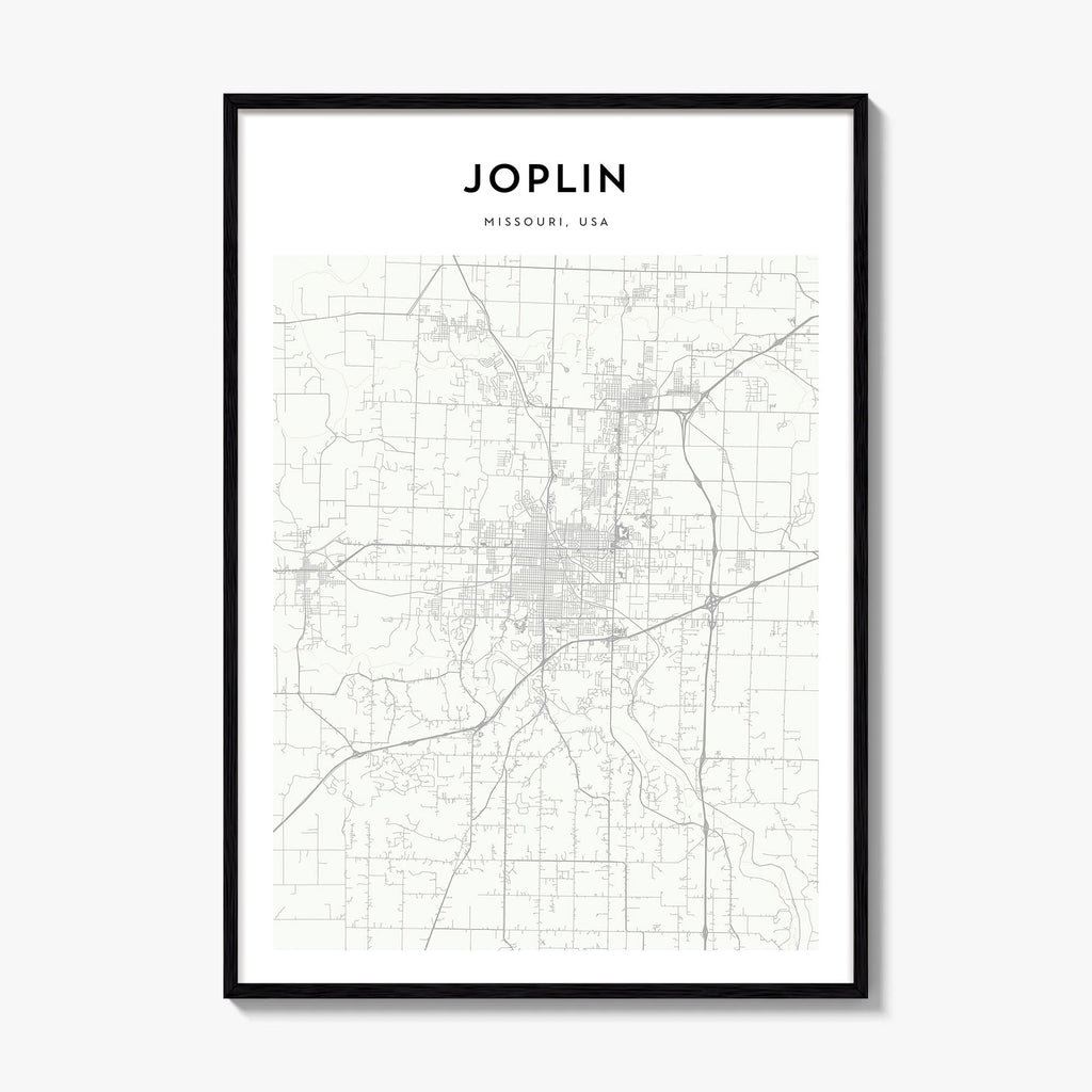 Joplin Map Poster