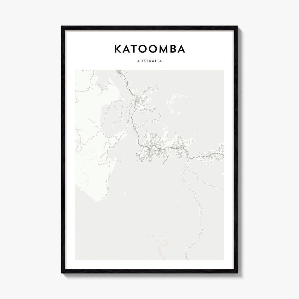 Katoomba Map Poster