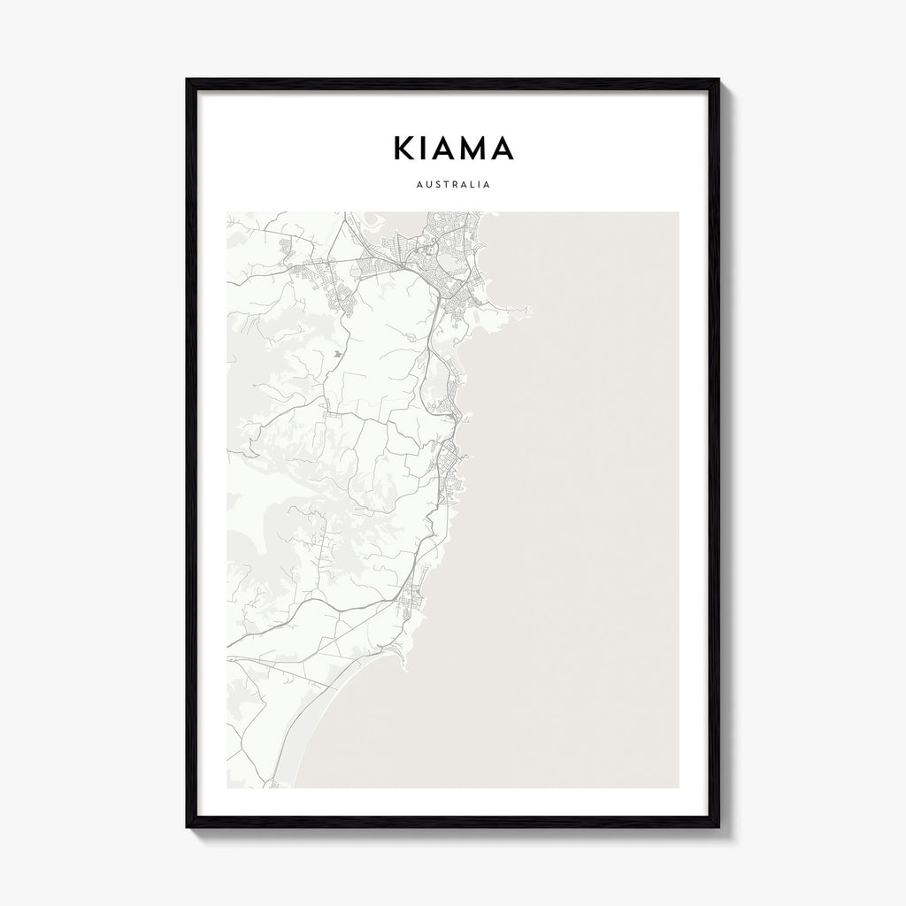 Kiama Map Poster