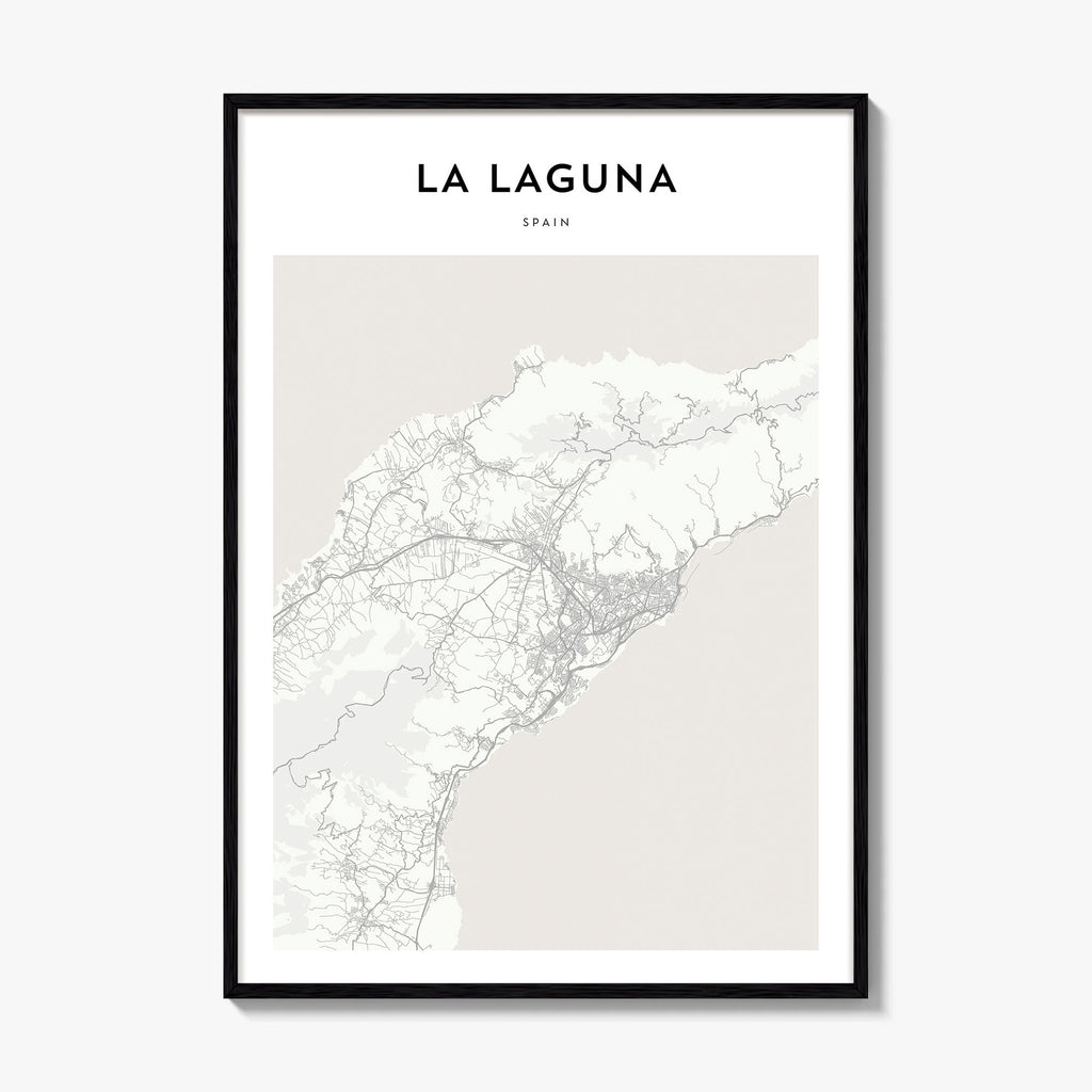 La Laguna Map Poster