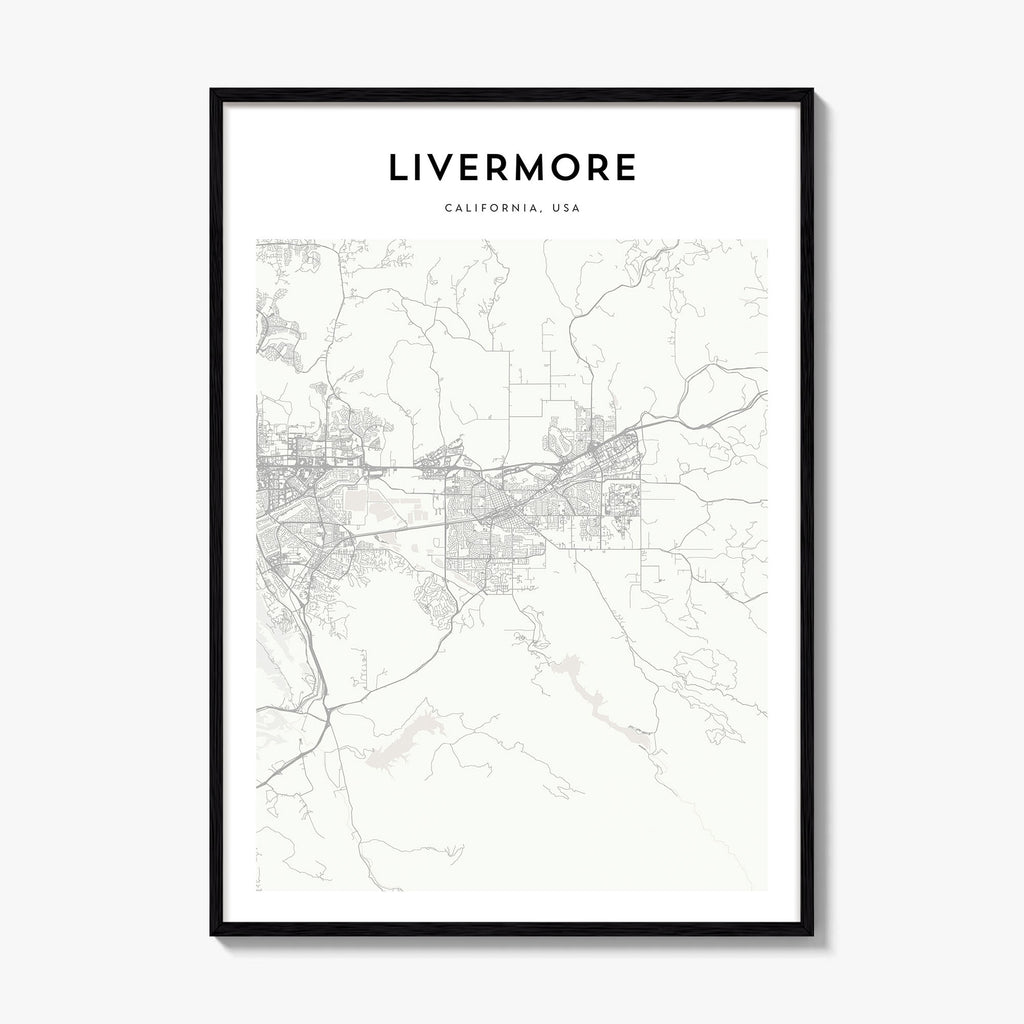 Livermore Map Poster