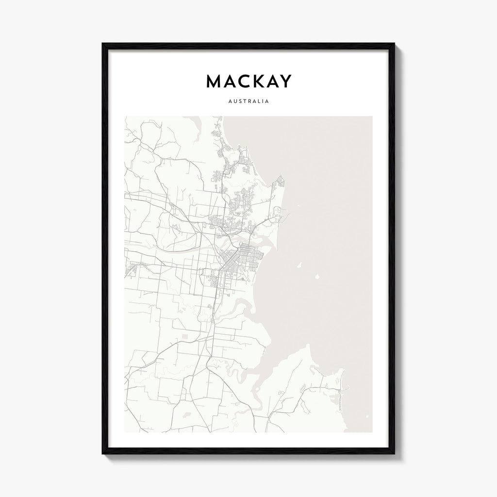 Mackay Map Poster