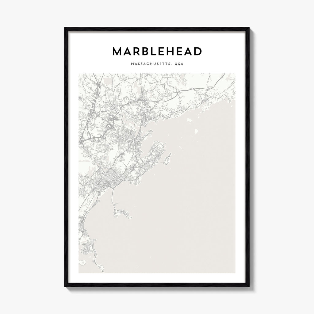 Marblehead Map Poster