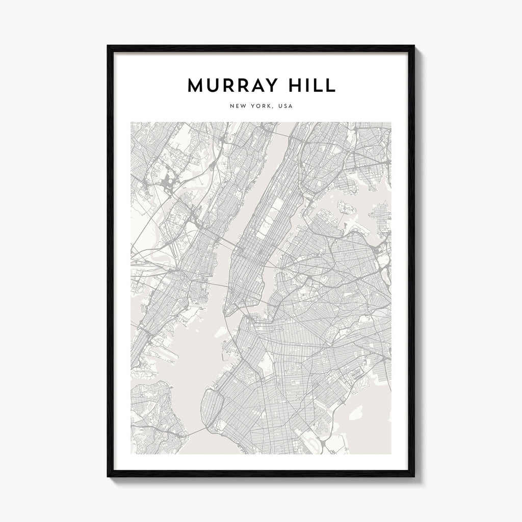 Murray Hill Map Poster