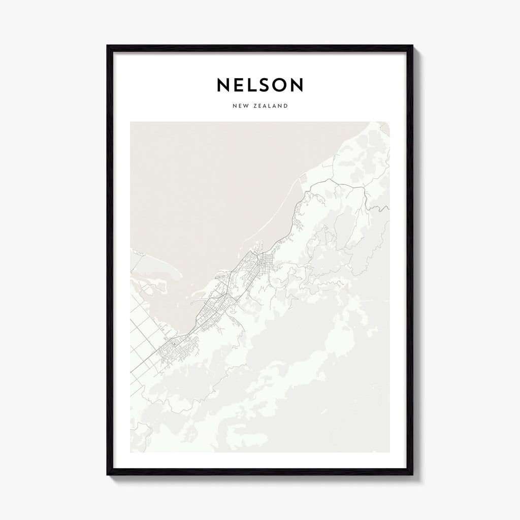 Nelson Map Poster
