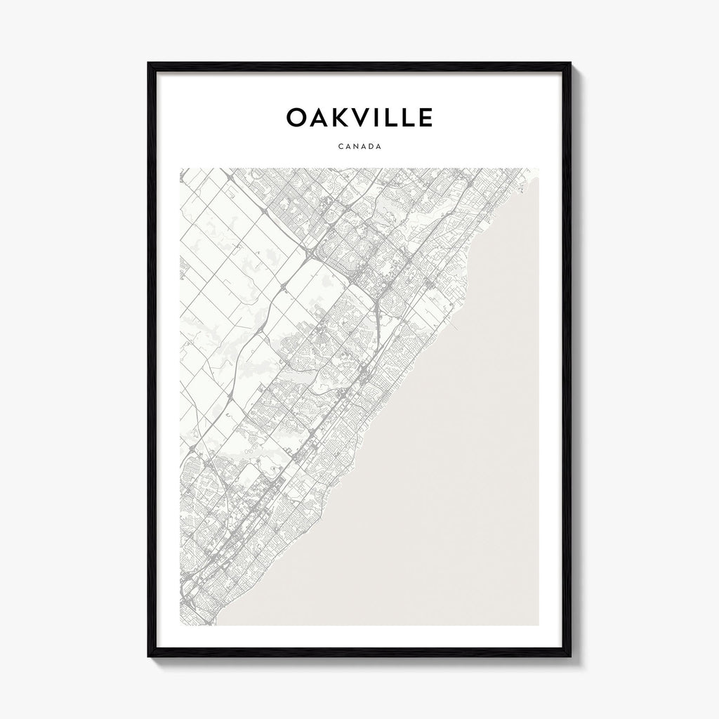 Oakville Map Poster