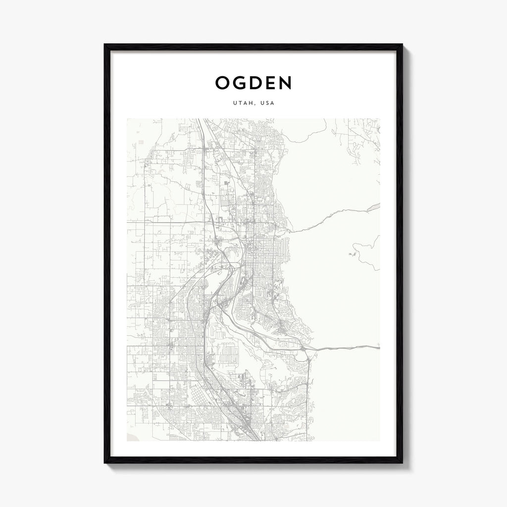 Ogden Map Poster