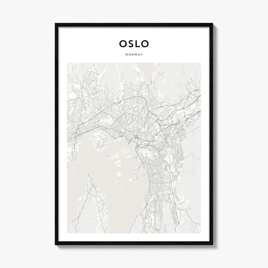 Oslo Map Poster